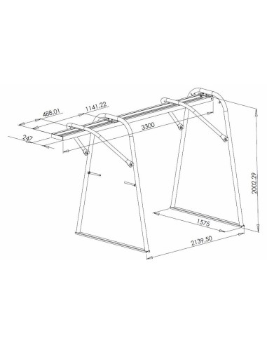 ELEV306-CABALLETE PÓRTICO